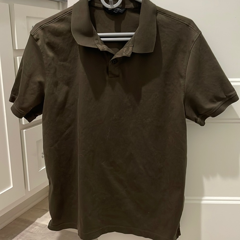 Brown Banana Republic Polo Shirt Men’s Size Large